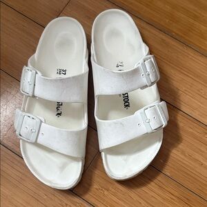 Birkenstock White Sandals